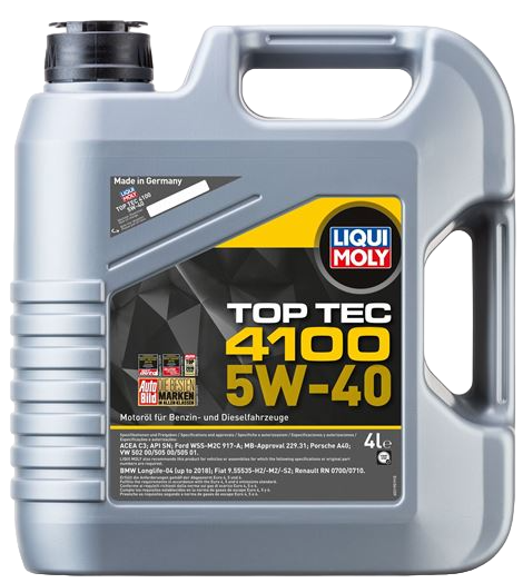 LIQUI MOLY 4100 5W-40 Motor Yağı 4 L