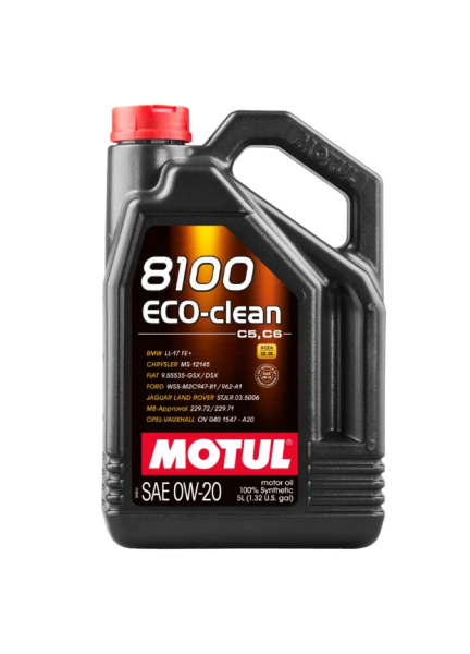 MOTUL 8100 ECO-CLEAN 0W20 5 LT