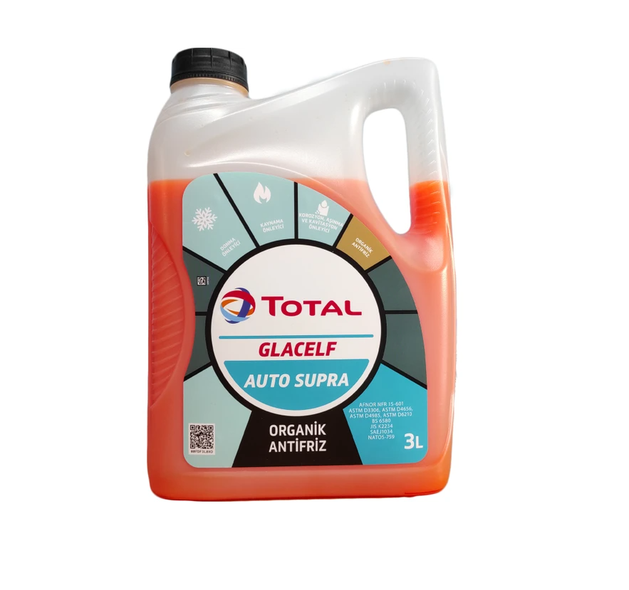 Total Glacelf Auto Supra Organik Antifriz 3 Litre