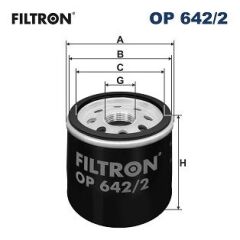 YAĞ FILTRESİ FILTRON - 8200257642 - OP642/2