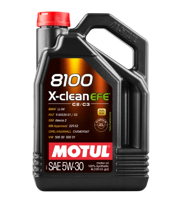 MOTUL 8100 X-CLEAN EFE 5W30 4 L